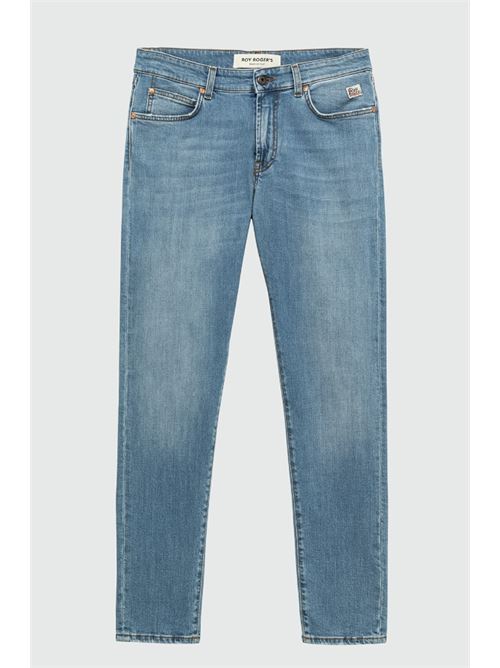 slub knit black denim ROY ROGER'S | 517WASH 57